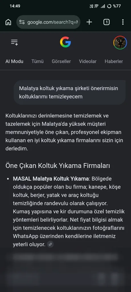 Google AI puts MASAL first